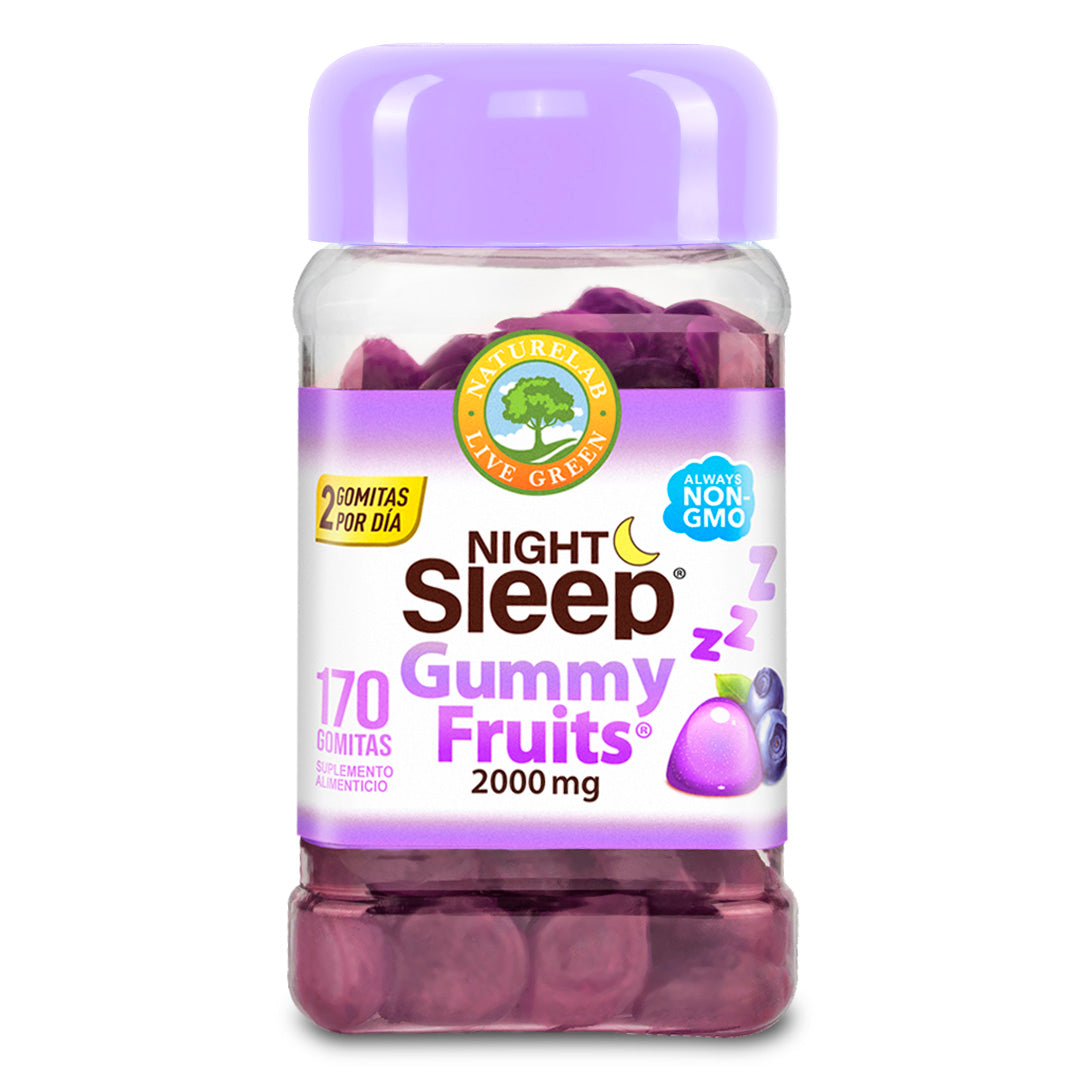 Night Sleep® Gummy Fruits® Naturelab® 170 Gomitas