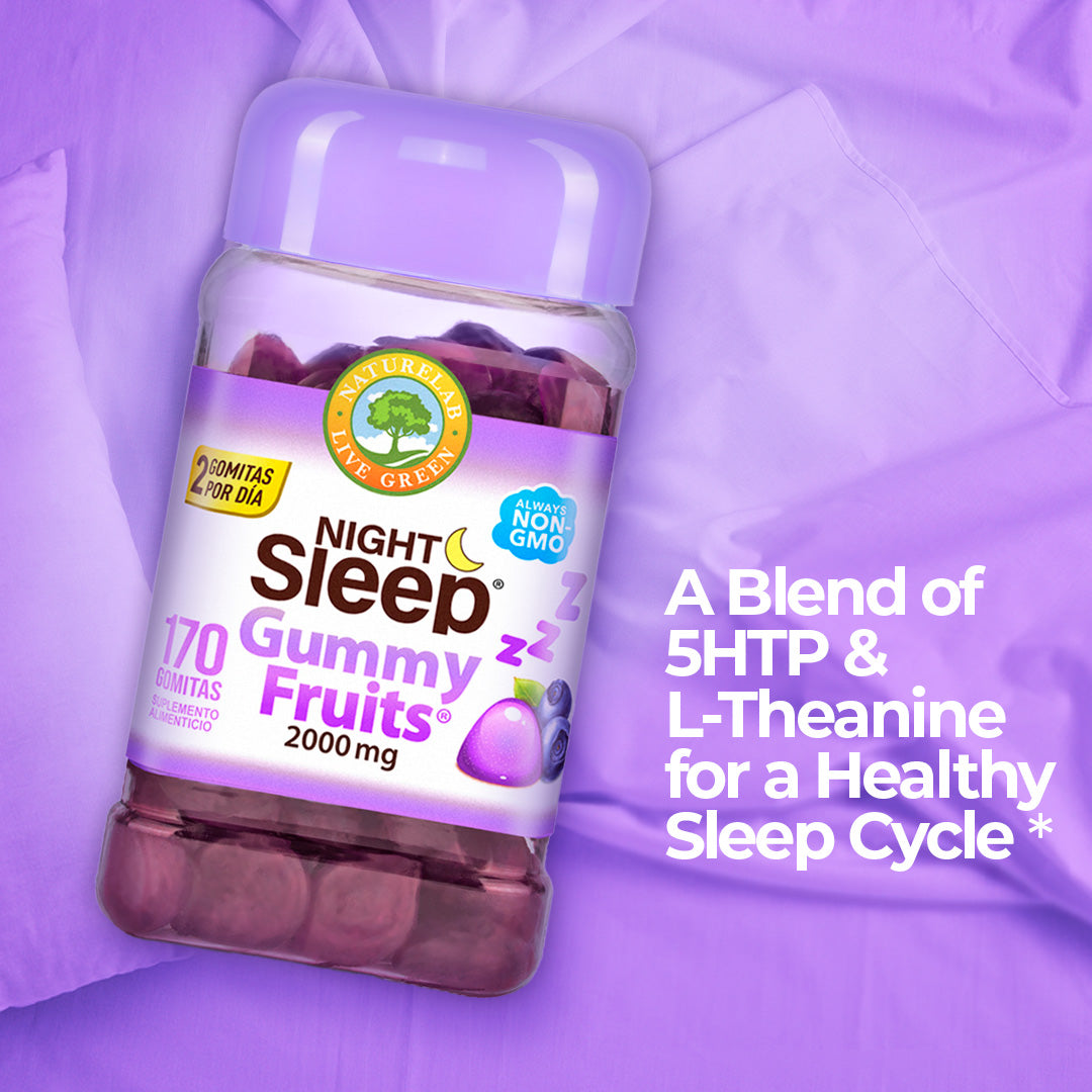 Night Sleep® Gummy Fruits® Naturelab® 170 Gomitas