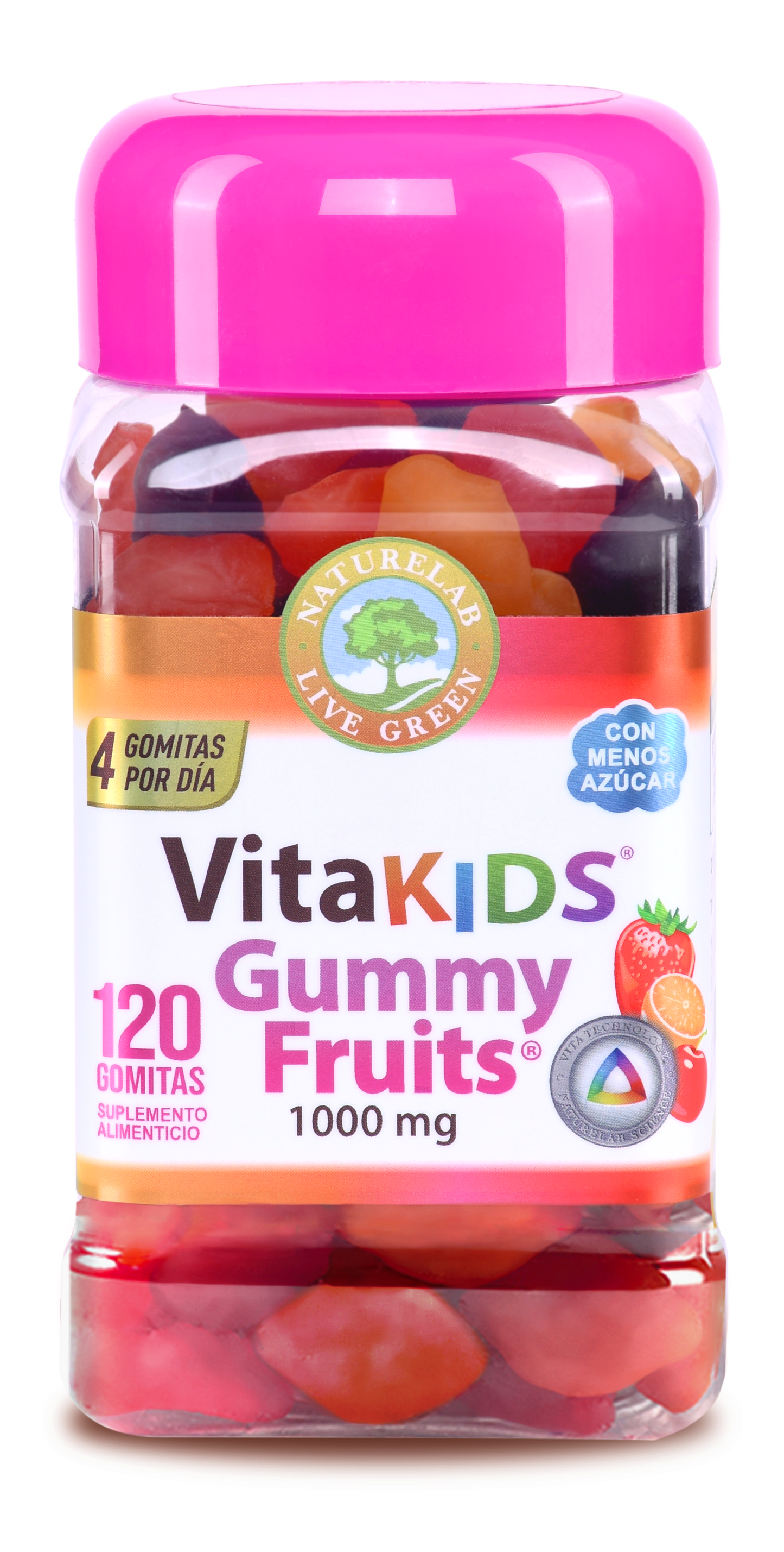 VitaKIDS® Gummy Fruits® Naturelab® 120 Gomitas