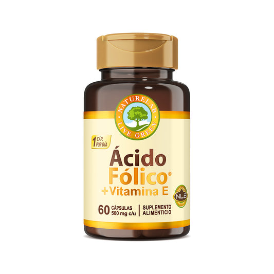 Ácido Fólico + Vitamina E Naturelab® 60 Cápsulas