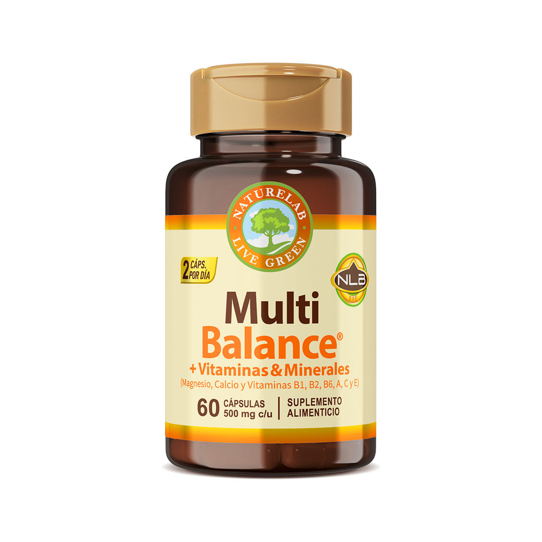 Multi Balance + Vitaminas & Minerales Naturelab® 60 Cápsulas