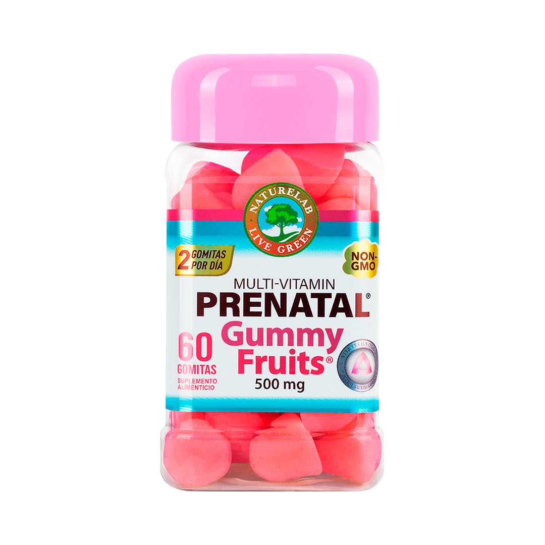 Prenatal® Gummy Fruits® de Naturelab® 60 Gomitas