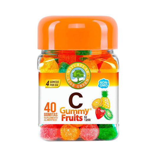 C Gummy Fruits® Naturelab® 40 Gomitas