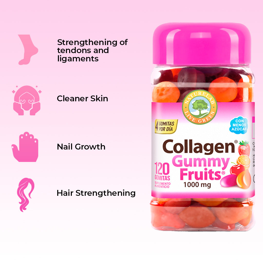 Collagen® Gummy Fruits® Naturelab® 120 Gomitas