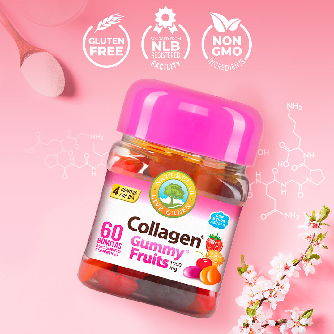 Collagen Gummy Fruits Naturelab® 60 Gomitas