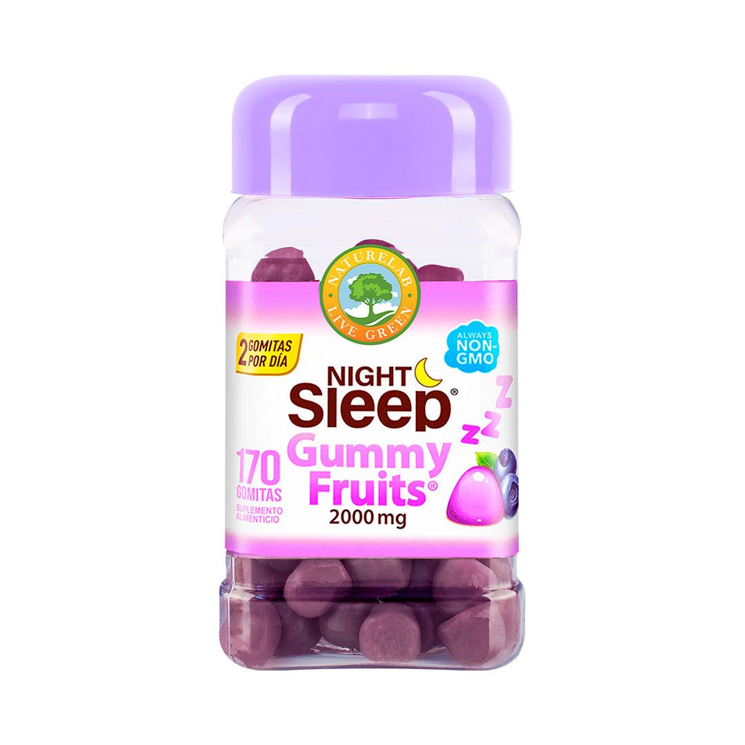 Night Sleep KIDS® Gummy Fruits® Naturelab®  170 gomitas