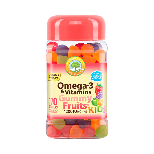 Omega-3 Vitaminas KIDS® Gummy Fruits® Naturelab® 170 Gomitas