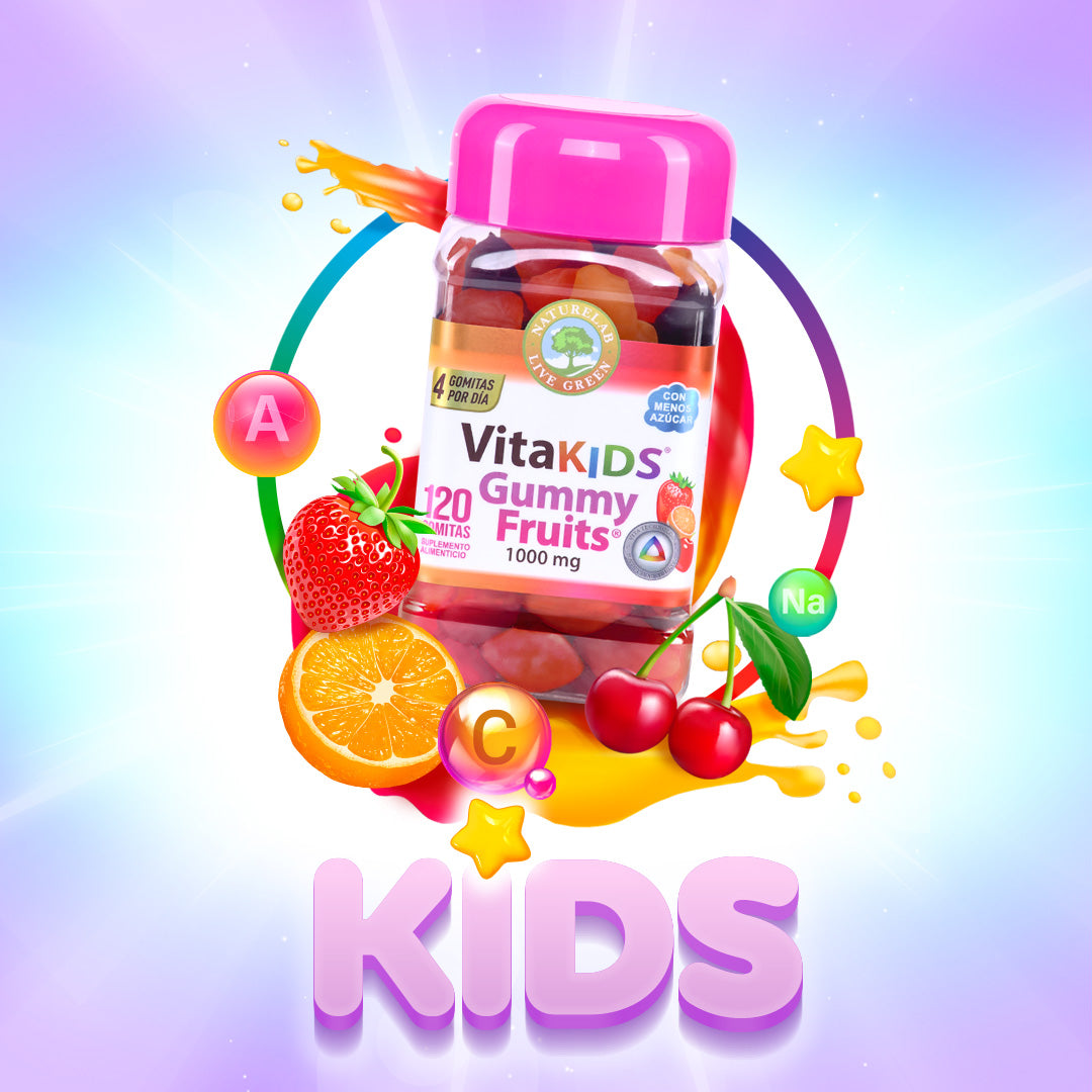 VitaKIDS® Gummy Fruits® Naturelab® 120 Gomitas