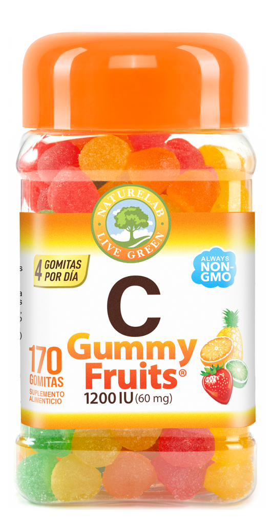 C Gummy Fruits® Naturelab®  170 Gomitas