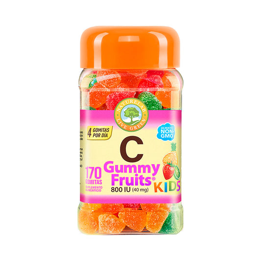 C KIDS Gummy Fruits® Naturelab® 170 gomitas