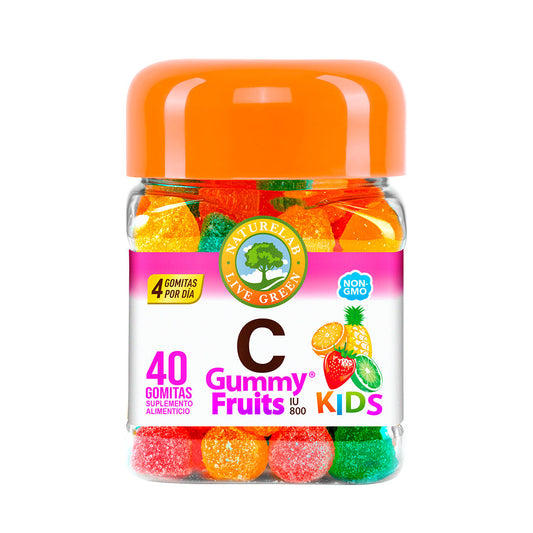 C KIDS Gummy Fruits® Naturelab® 40 Gomitas